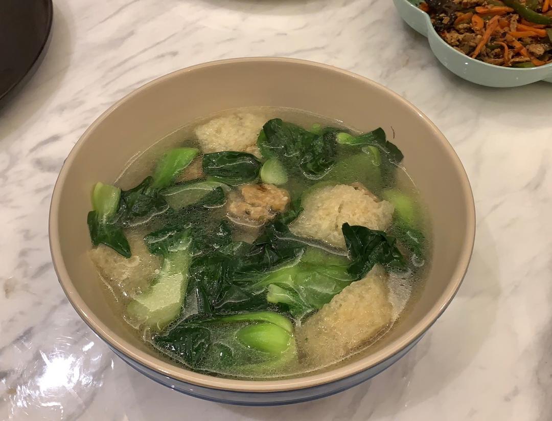 肉皮鱼丸汤