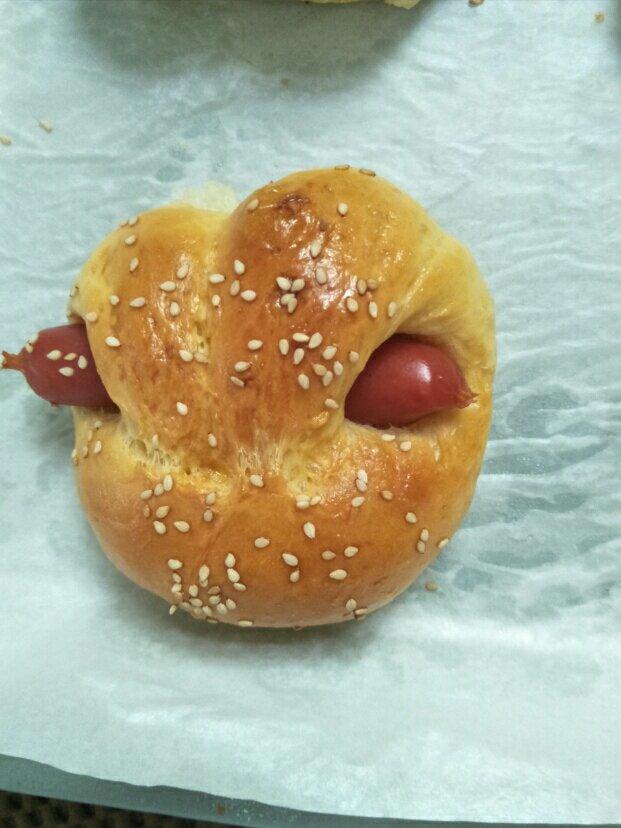 兔子热狗面包#东菱厨师机c08#