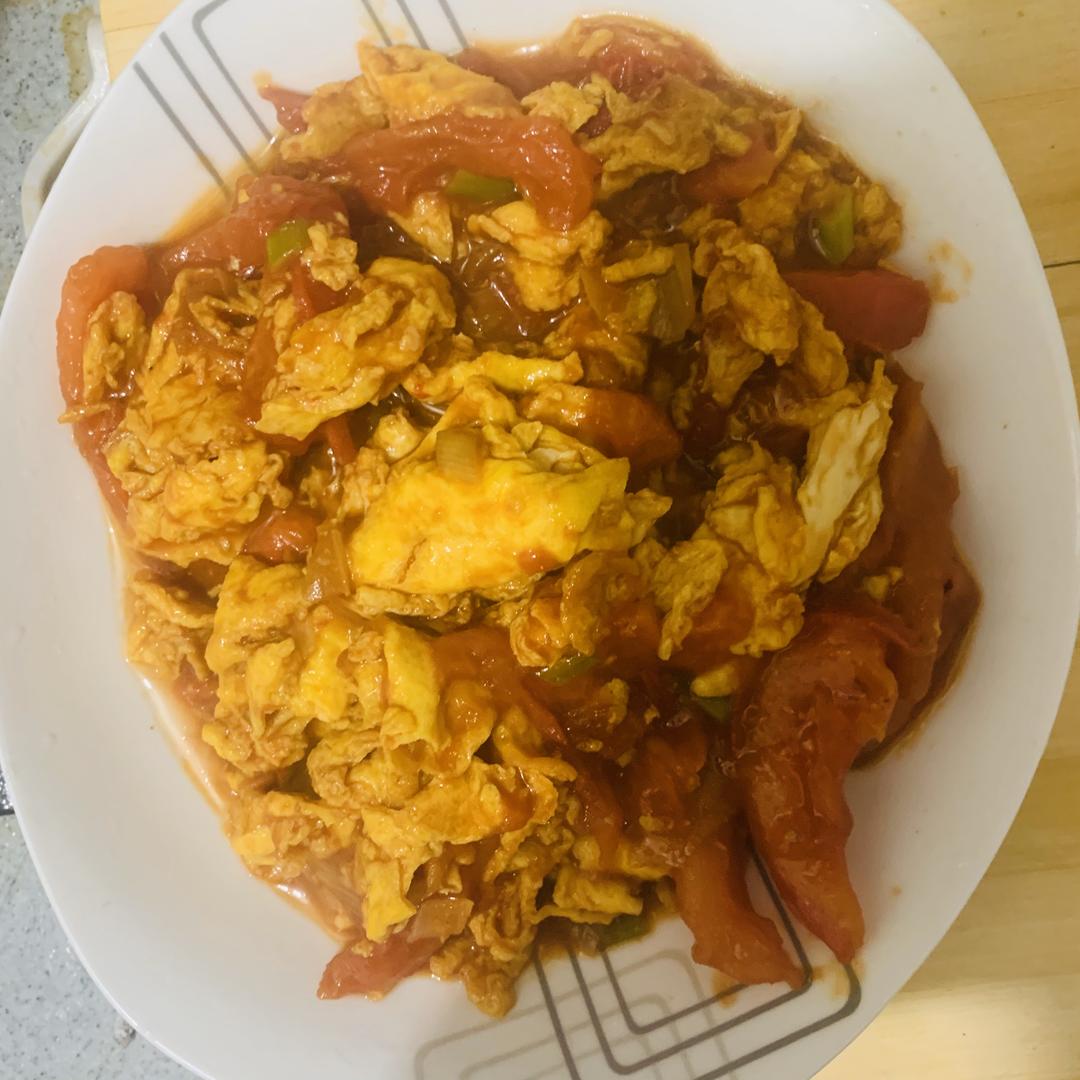 西红柿炒鸡蛋