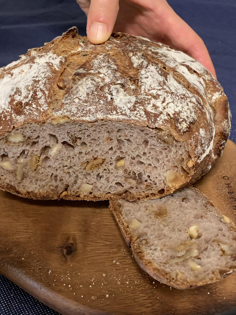 北鼎铸铁锅食谱｜外焦里嫩的原味欧包