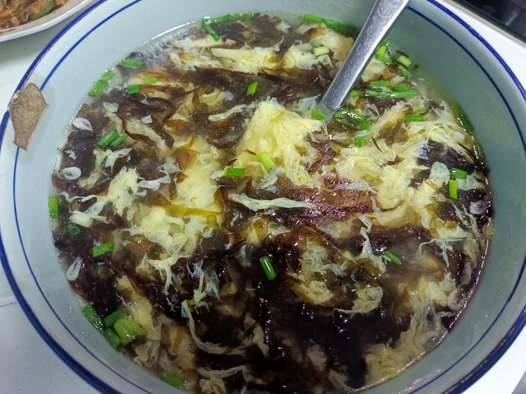 最鲜美好喝的「紫菜蛋花汤」