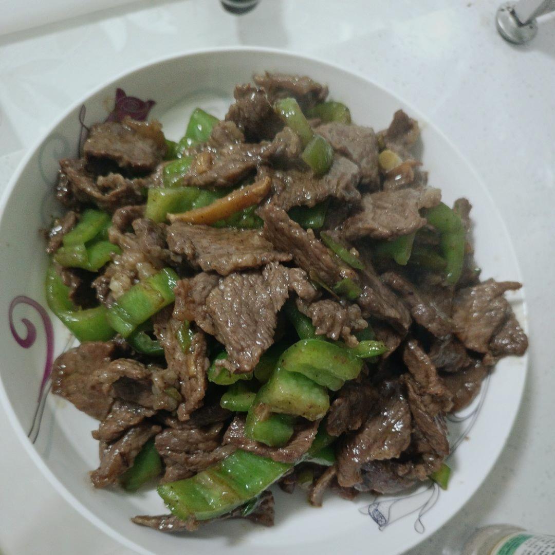 家常小炒牛肉（嫩滑爆赞）