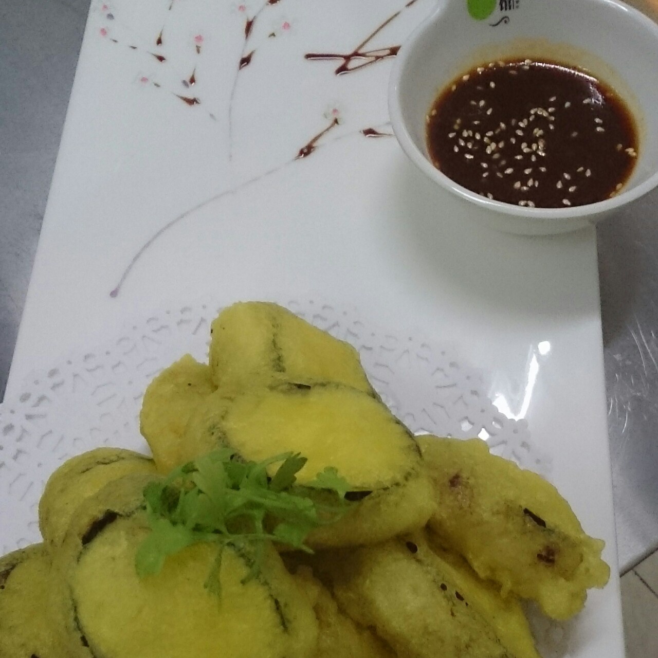 香煎土豆泥茄盒