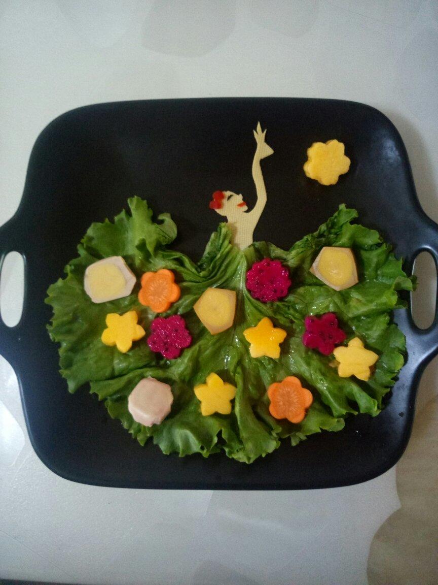 弯弯的创意摆盘