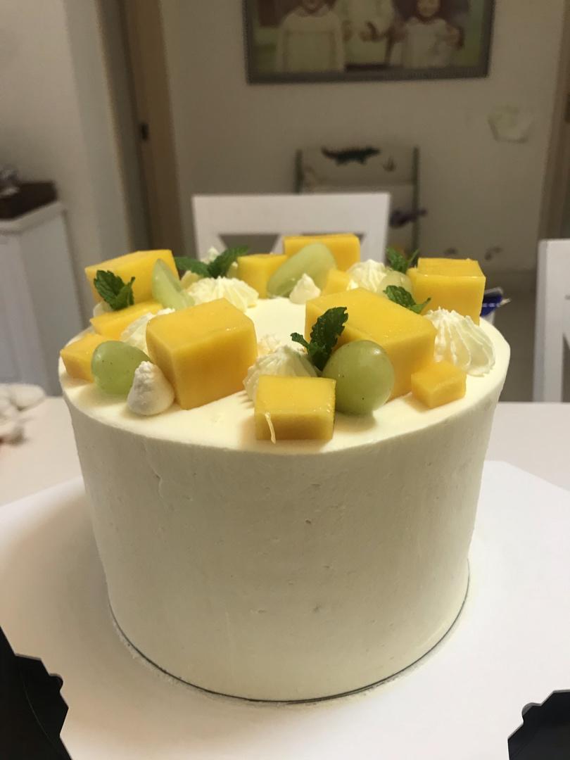 超好吃的【芒果冰淇淋蛋糕】私房配方大公开