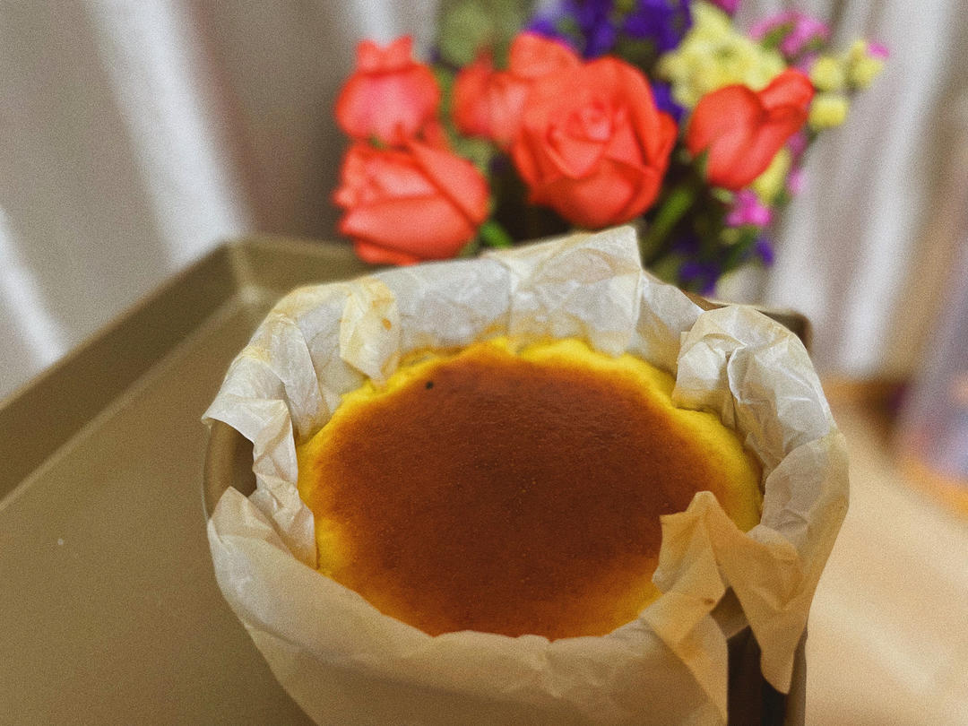 巴斯克芝士蛋糕『最简单的蛋糕』零失败🔥芝士控