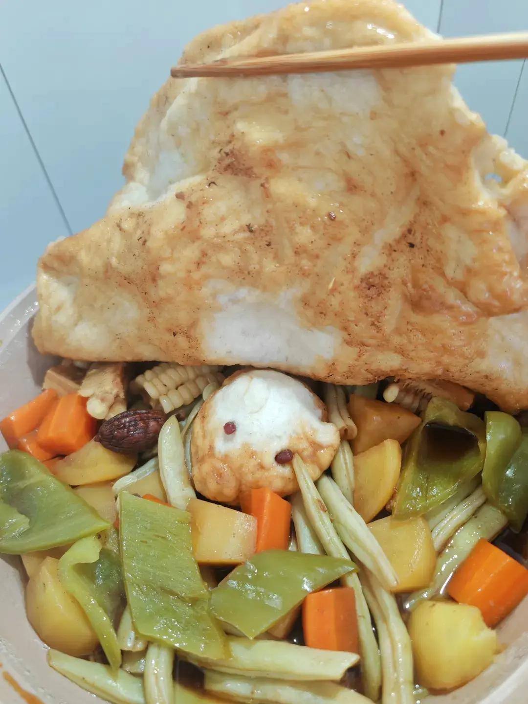 锦州特色豆角烀饼