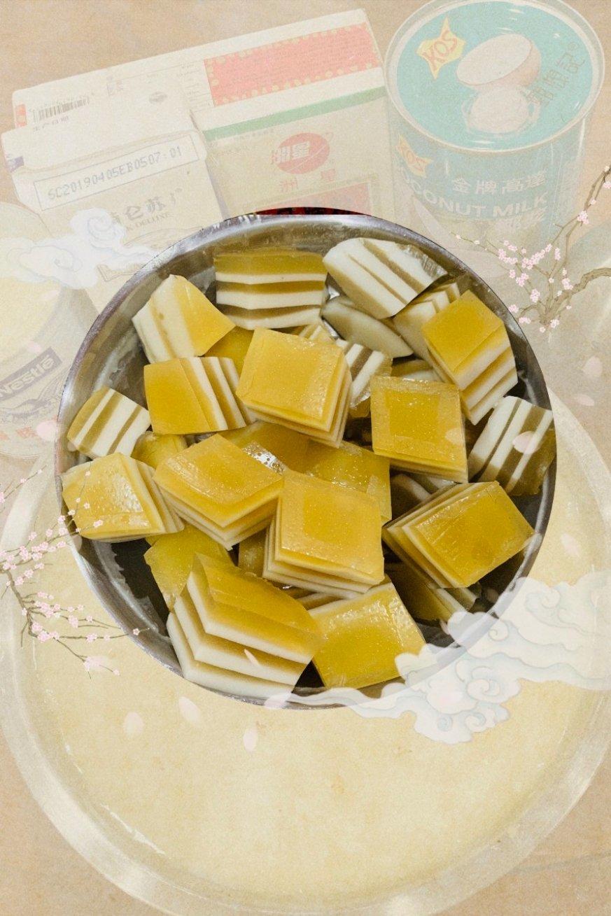 Q弹椰汁千层糕（马蹄糕）