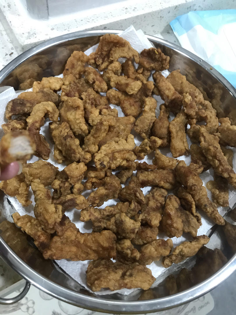 巨美味的椒盐小酥肉❗秒杀火锅店，外酥里嫩❗