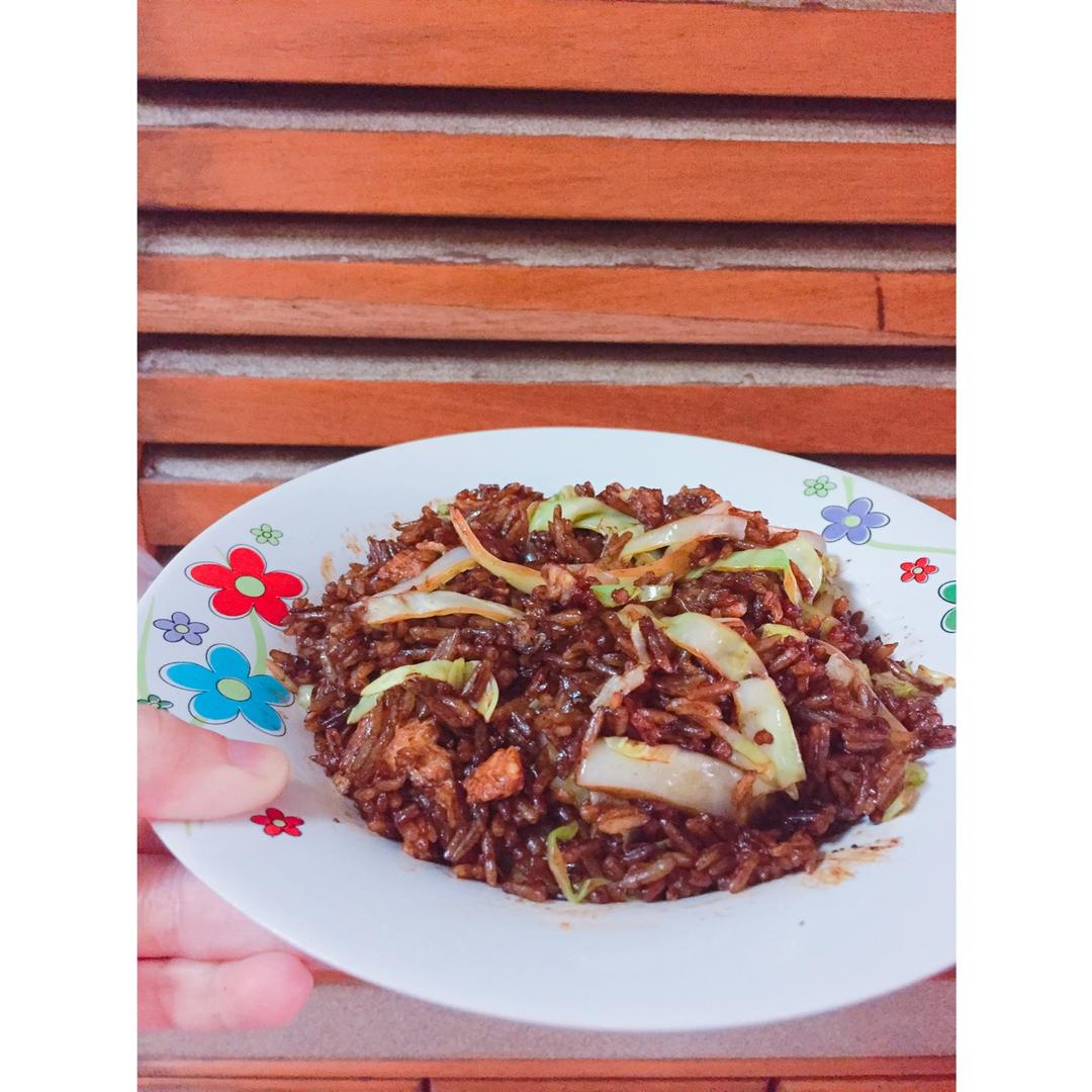 酱油炒饭(超级简单)