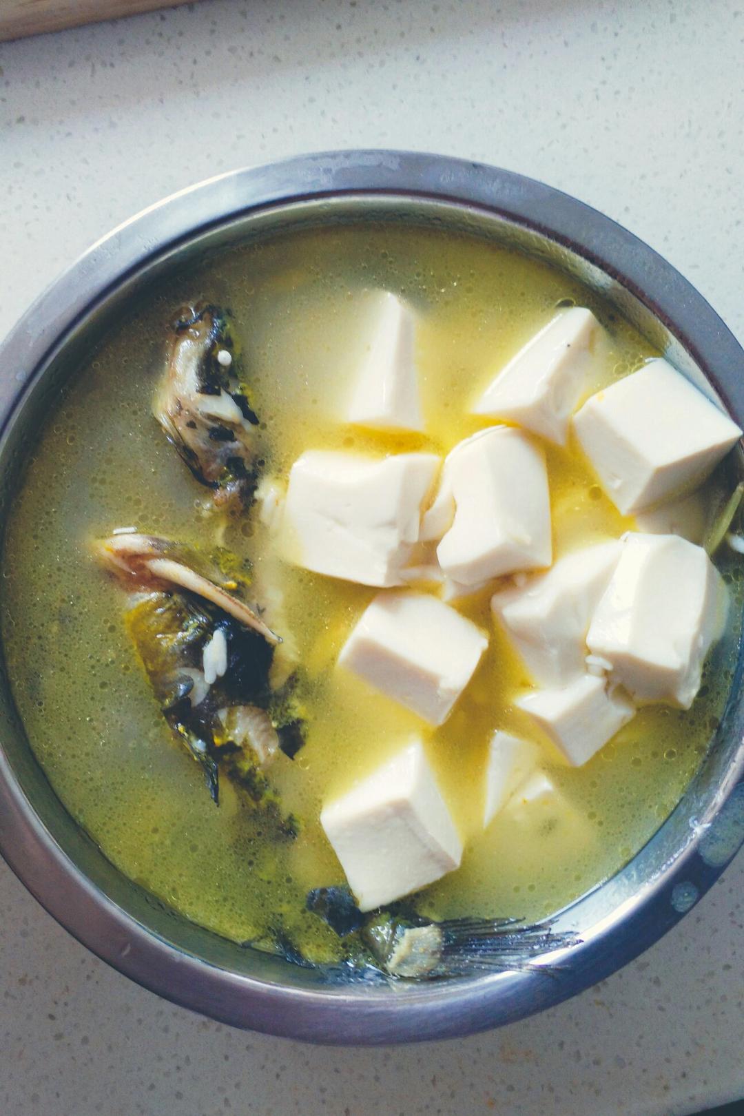 黄刺鱼炖豆腐