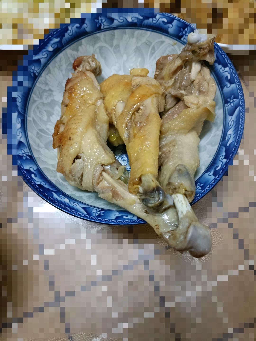 懒人做盐焗鸡腿