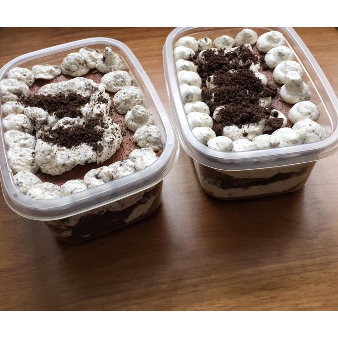 好吃到流泪的奥利奥咸奶油盒子蛋糕