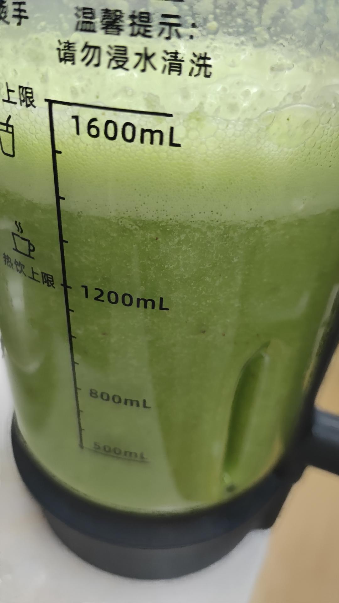 苹果上海青果蔬昔