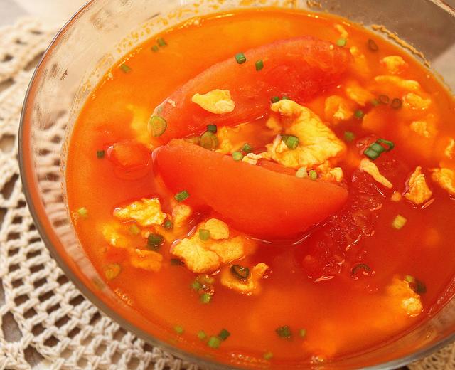 番茄蛋汤 -- 家常真味的做法