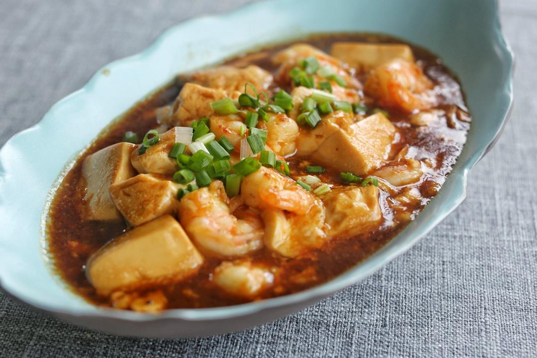 虾仁豆腐