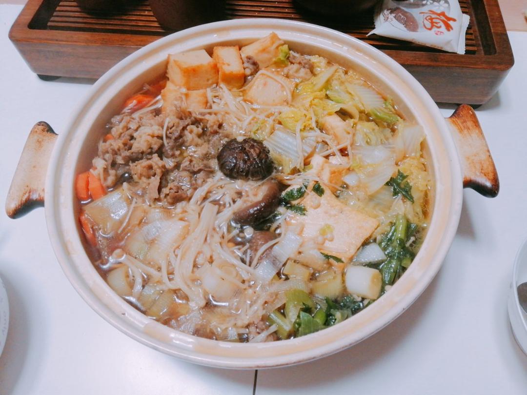 简单快手好吃日式寿喜锅