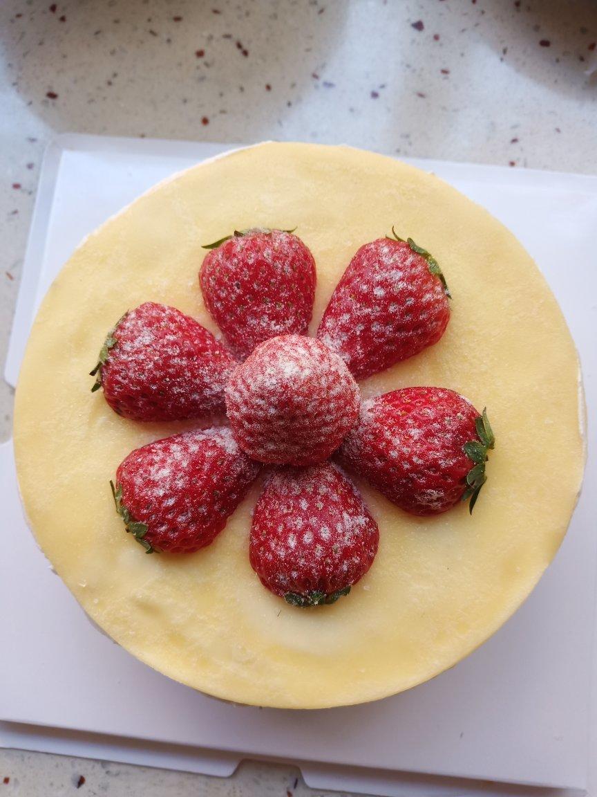 六寸芒果千层蛋糕