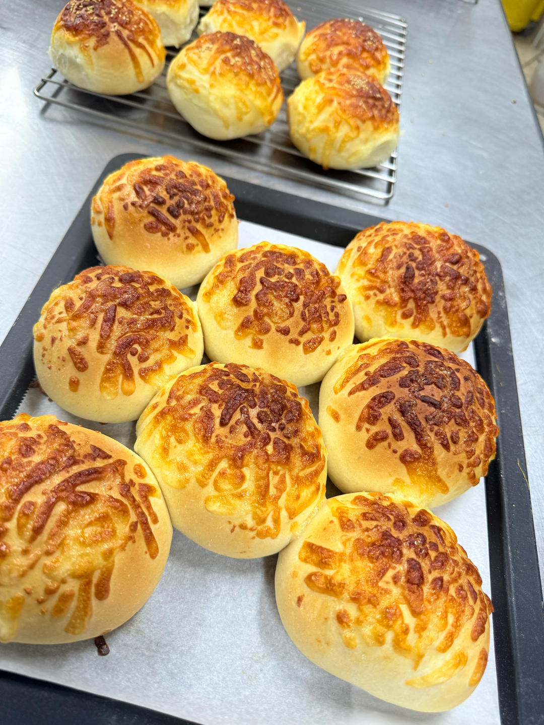 锁死这个配方｜黄金芝士肉松面包｜好吃迷糊了