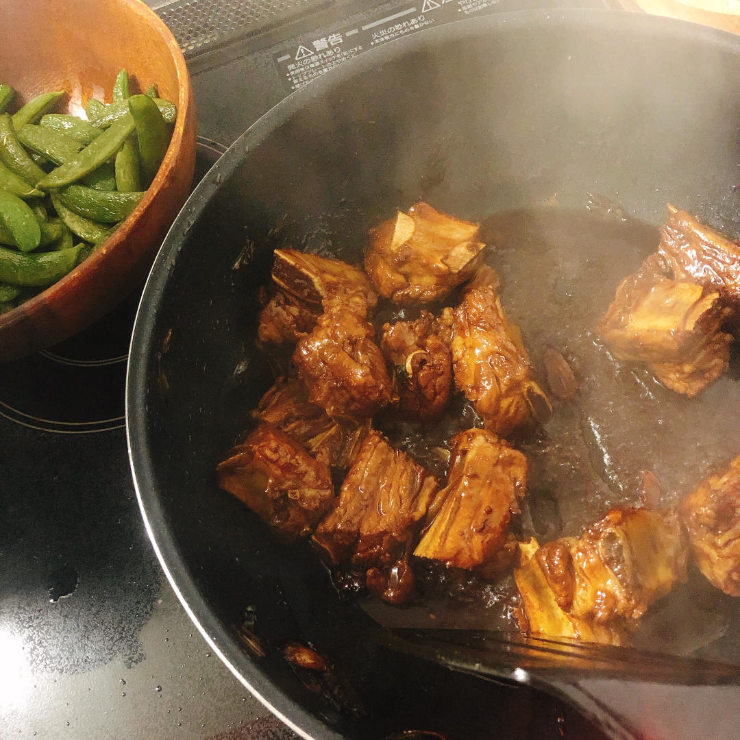 东北排骨炖豆角