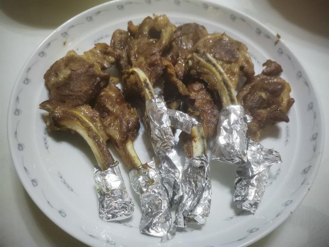 超好吃的烤羊排烤箱版