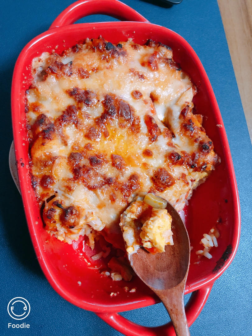 番茄鸡肉浓情焗饭【两人份】