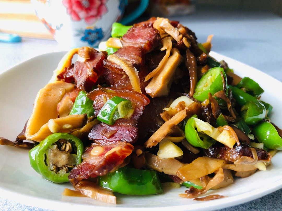 烟笋炒腊肉