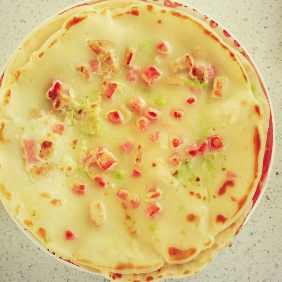 火腿鸡蛋饼
