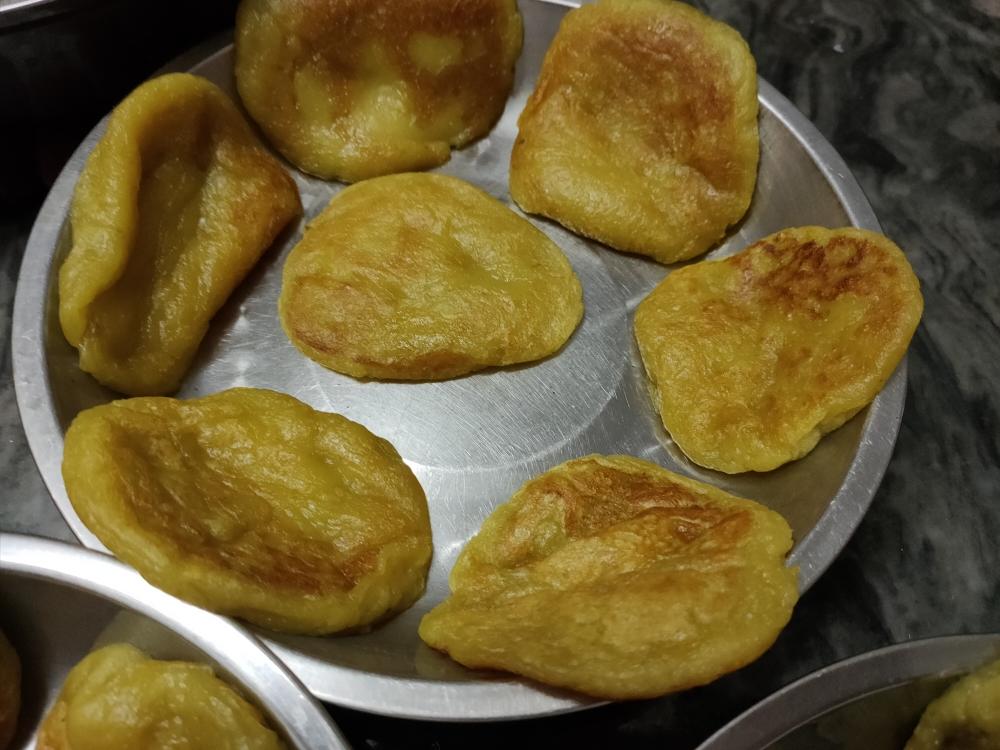 软软糯糯的番薯饼