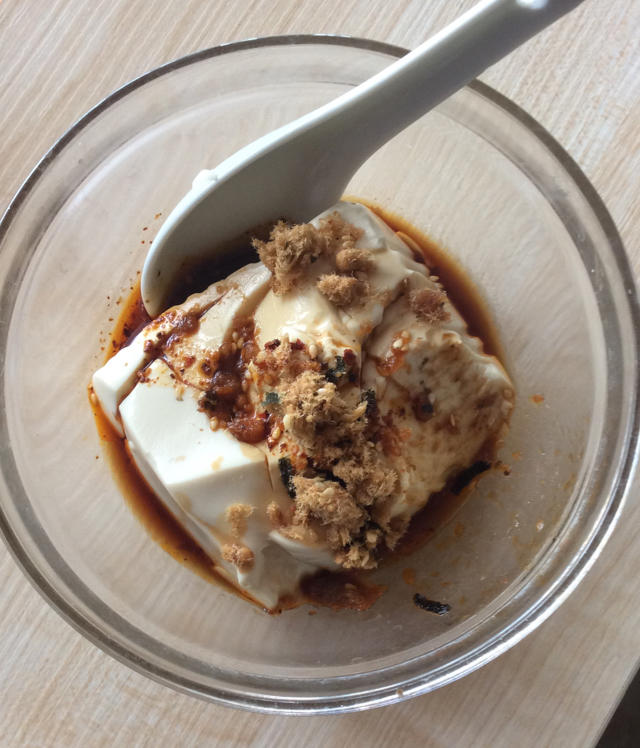 内酯豆腐做麻辣豆花