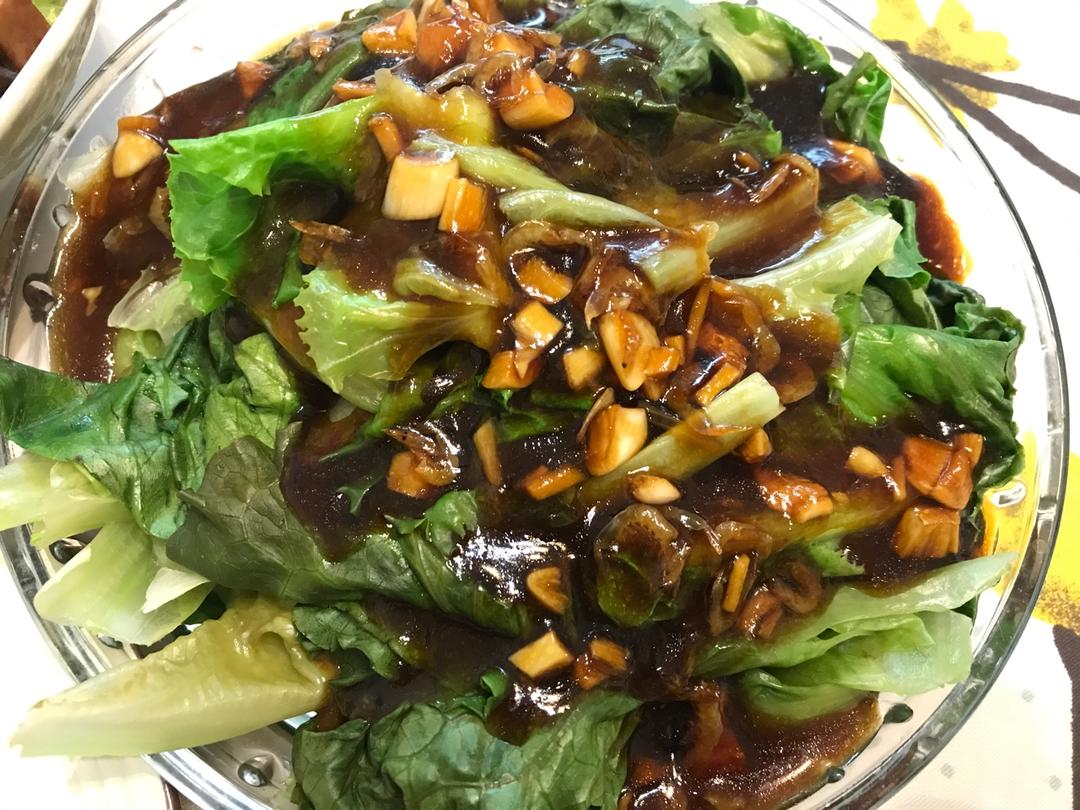 家常菜 蚝油生菜