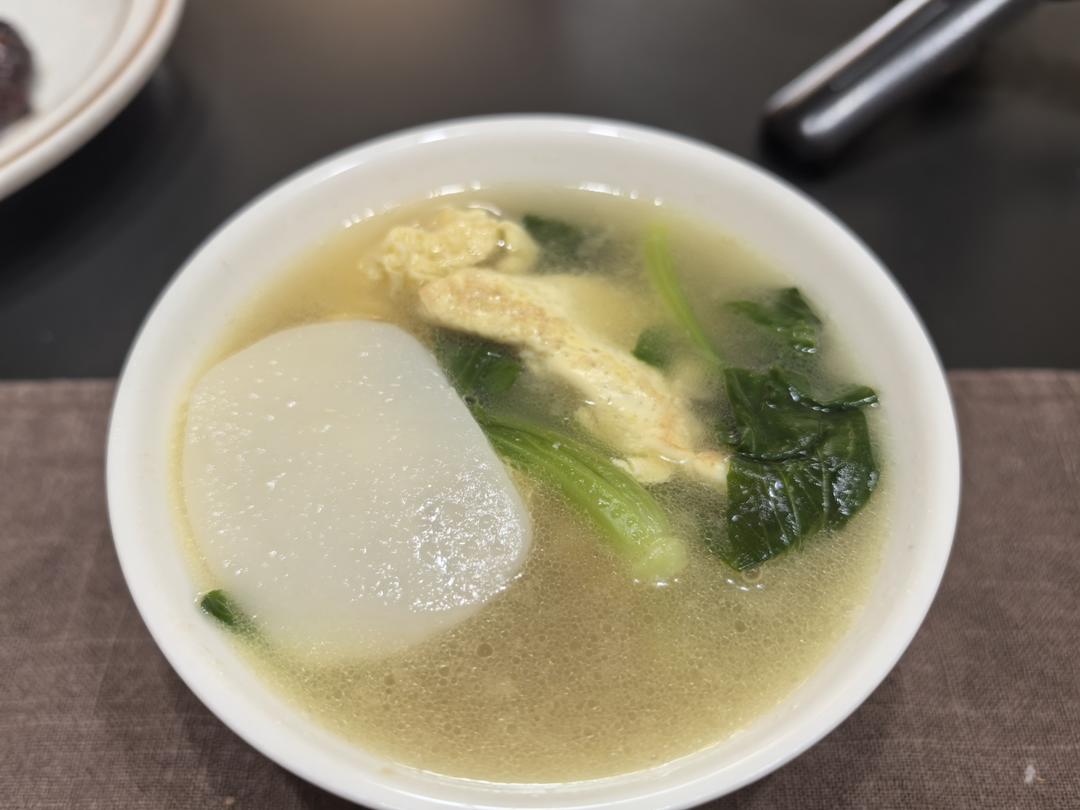 江浙汤年糕（超级简单的做法，又好看又好吃）