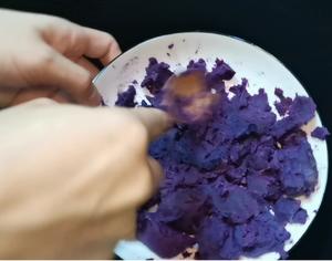 焗烤紫薯泥的做法 步骤1