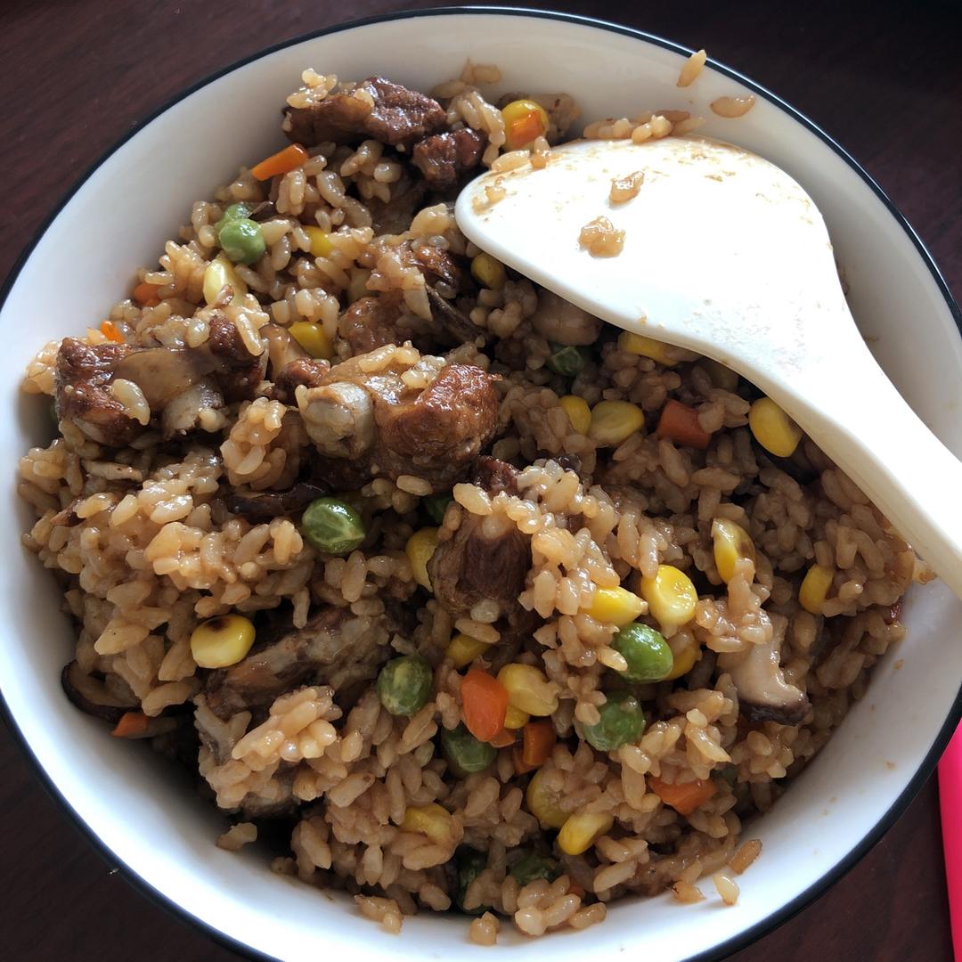 电饭锅版排骨焖饭