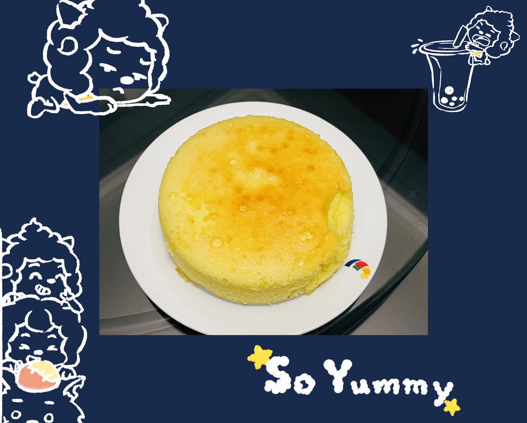 轻乳酪蛋糕（瑞可爷爷同款）网红轻乳酪