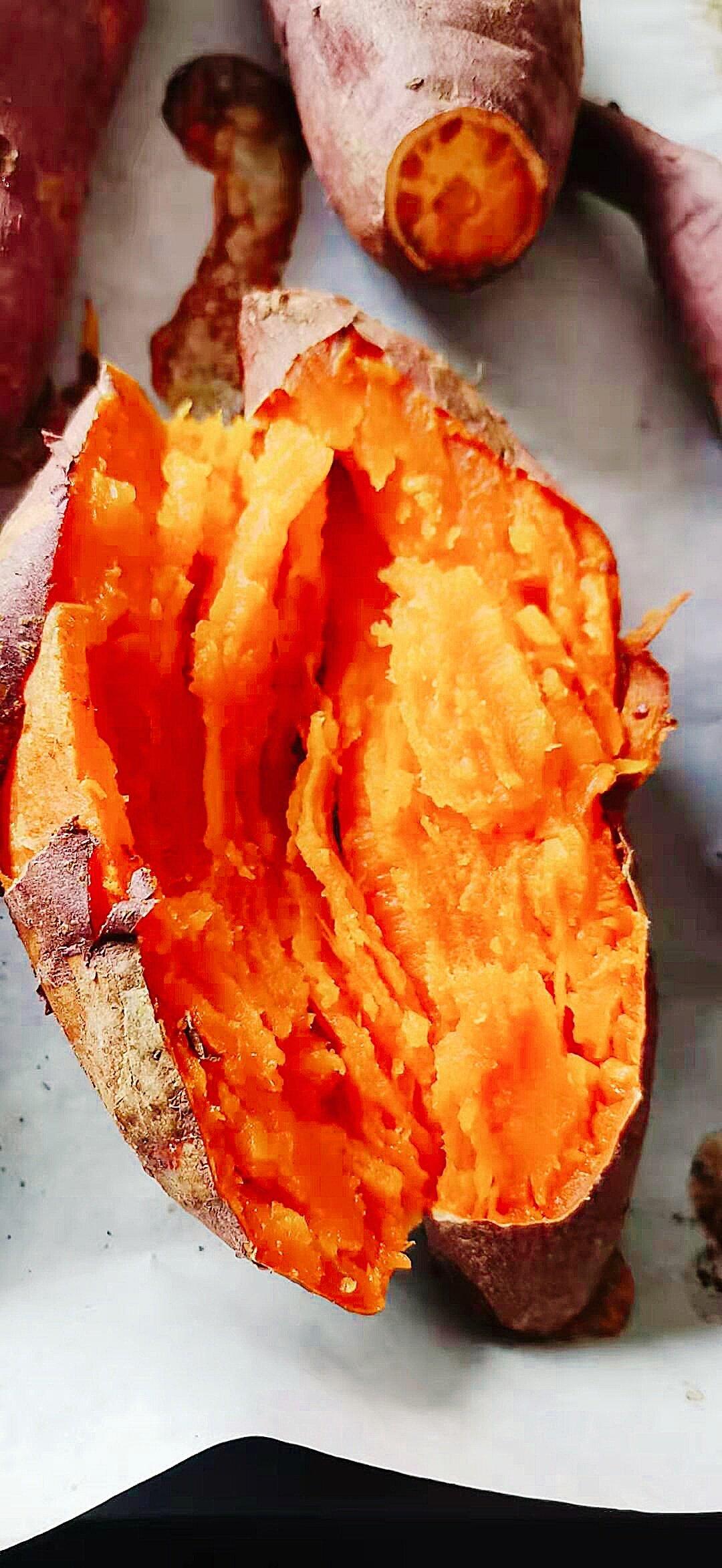 烤箱烤红薯