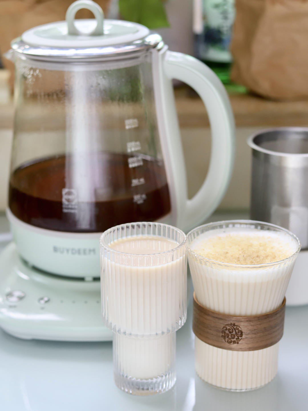 红枣姜奶茶【3月北鼎养生壶食谱】