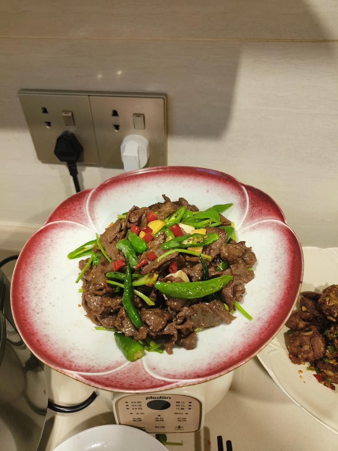 辣椒炒牛肉