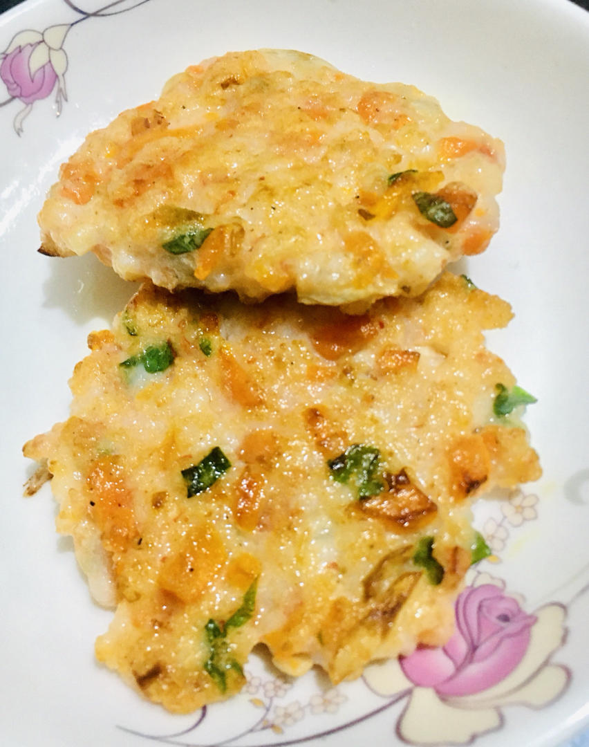 香煎虾饼