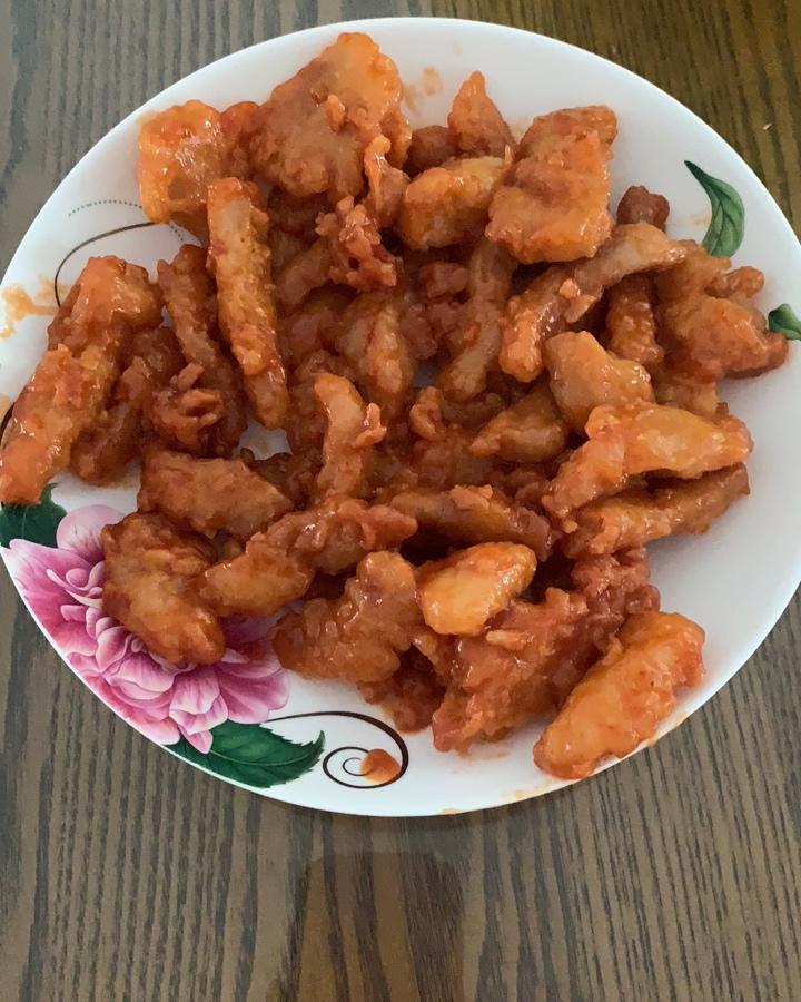 糖醋里脊-番茄酱版