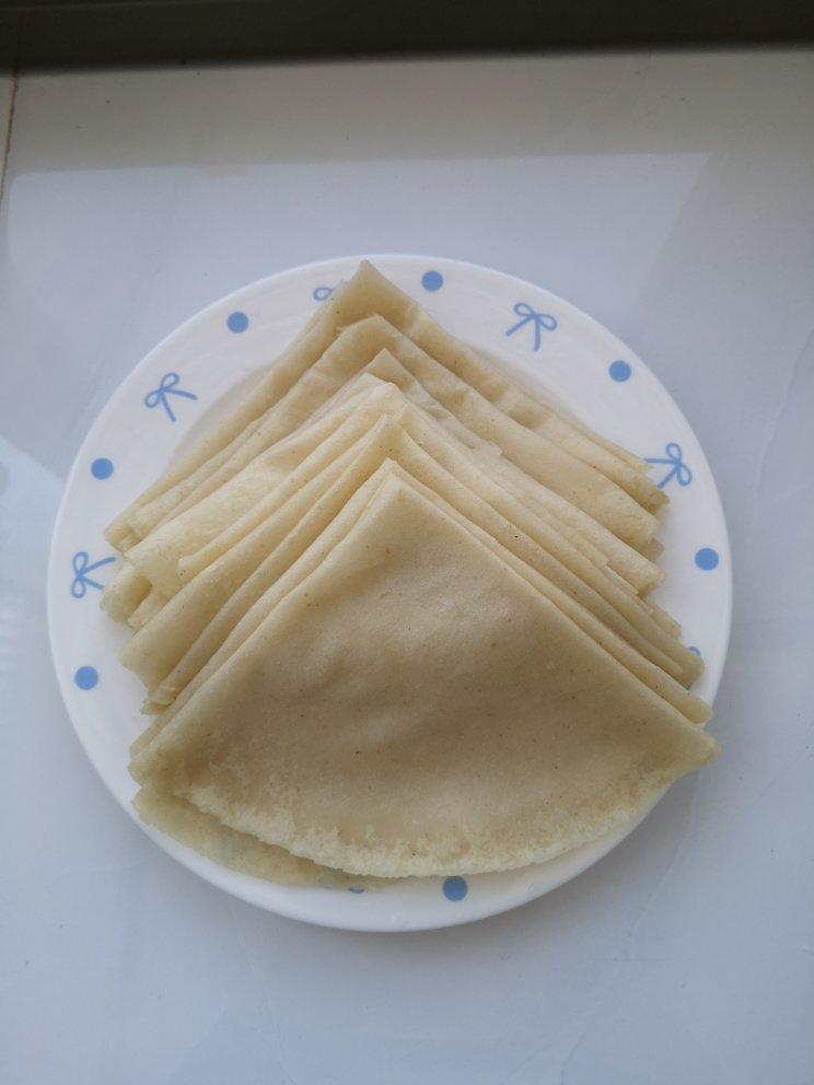 春饼 —薄如纸