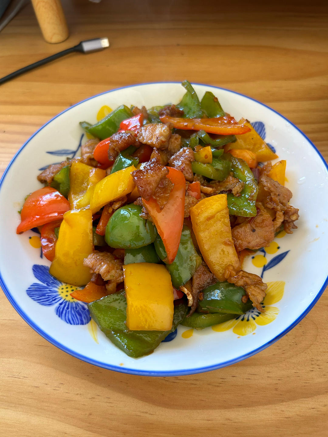 家常菜椒炒肉