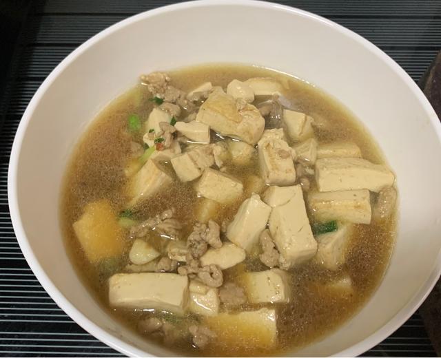 肉沫豆腐汤