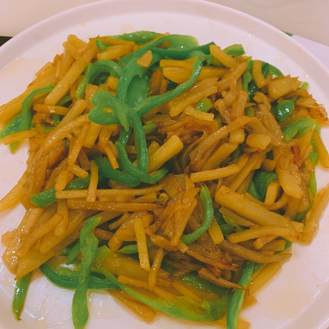 青椒土豆丝