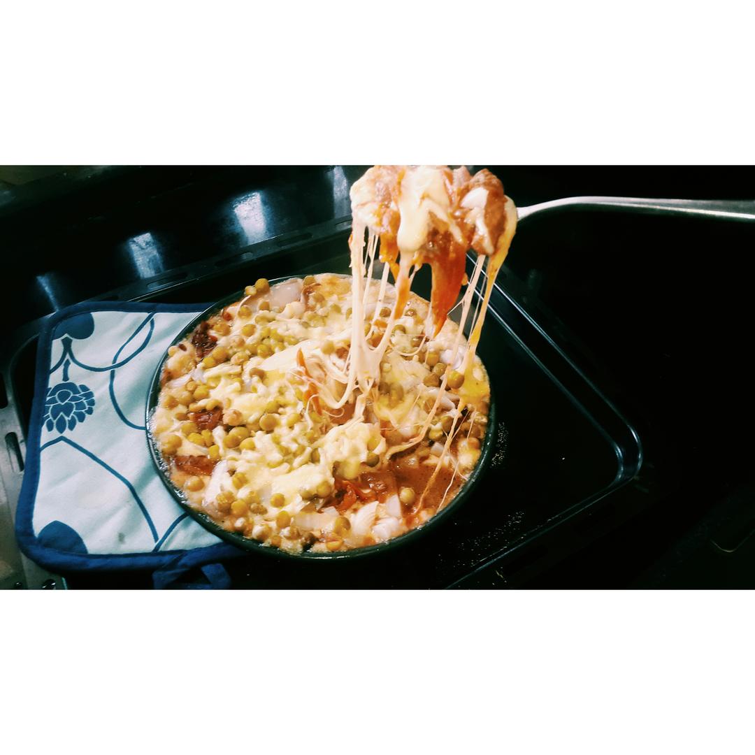 土豆泥饼底披萨