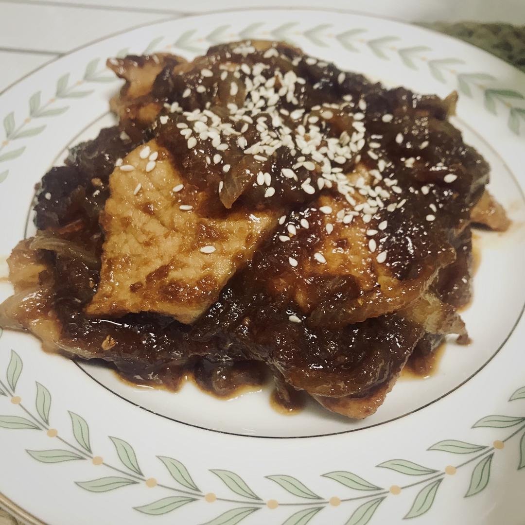 日式姜汁猪肉