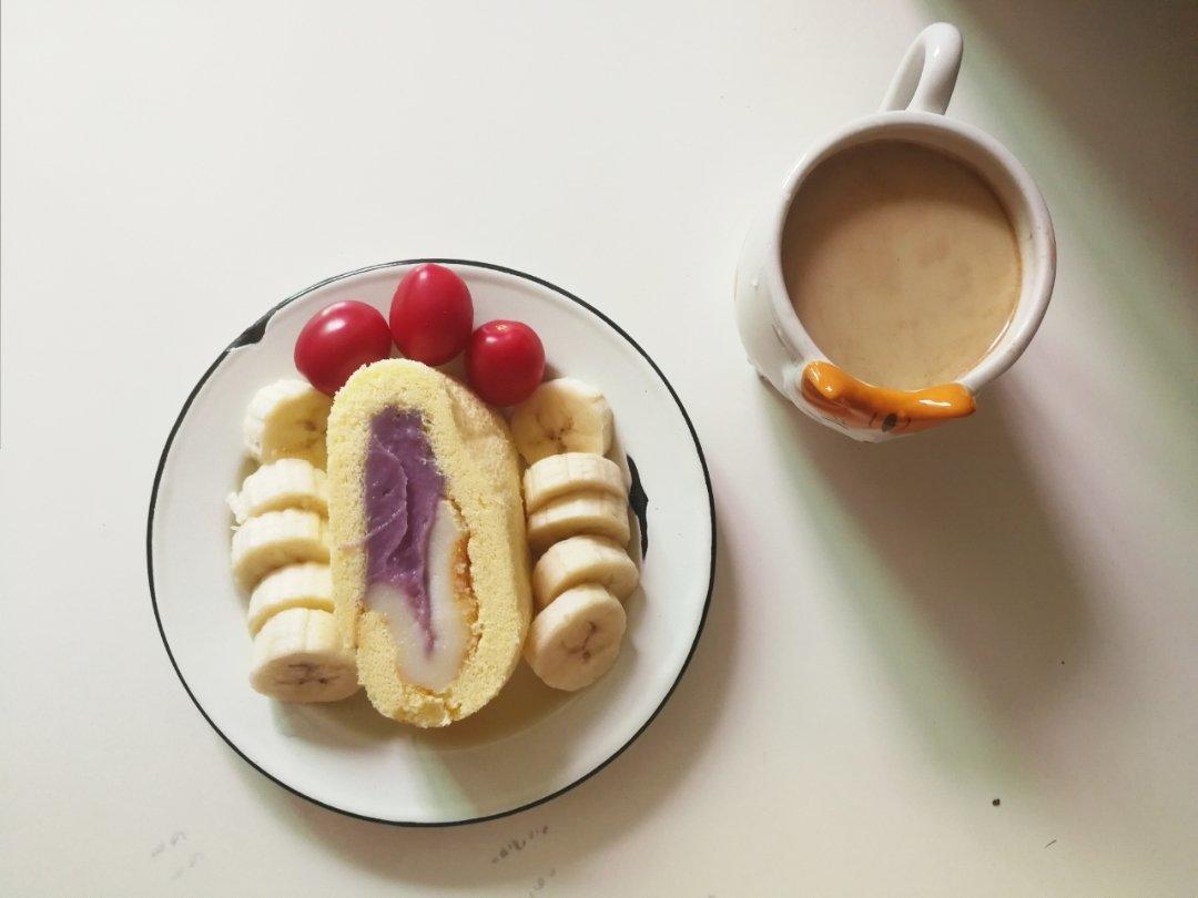 台湾芋泥蛋糕卷