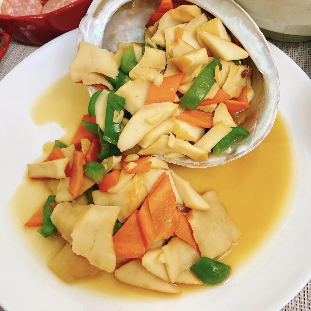 胶东家常小炒，清炒螺片