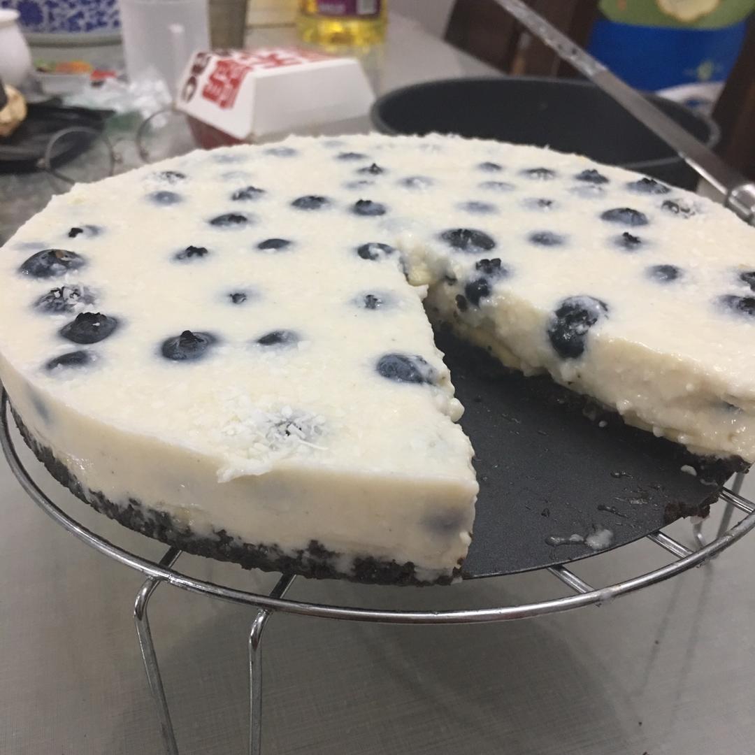 无奶油的豆腐酸奶慕斯蛋糕