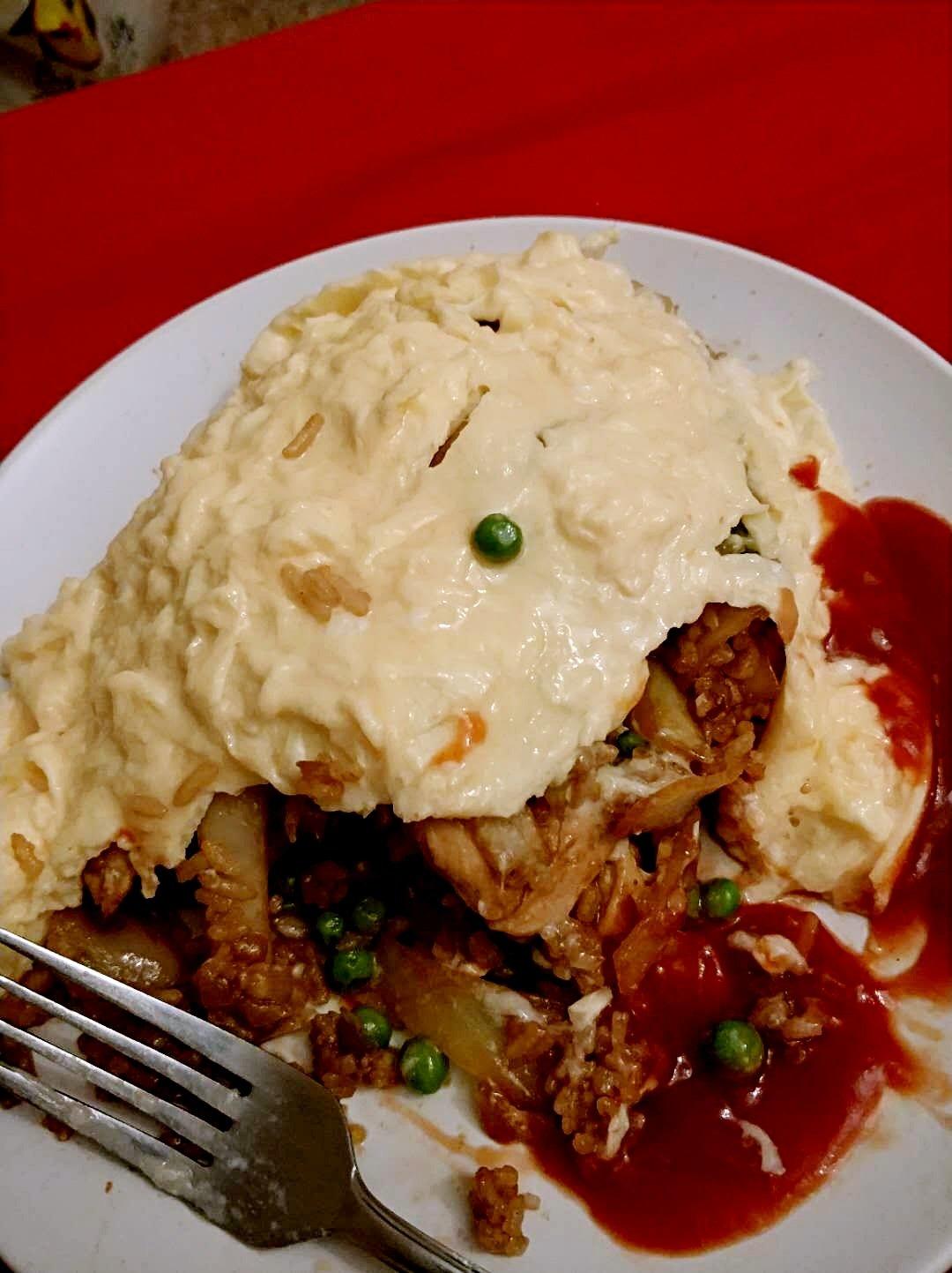 日式流心蛋包饭